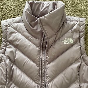 Down puffer vest from The North Face
